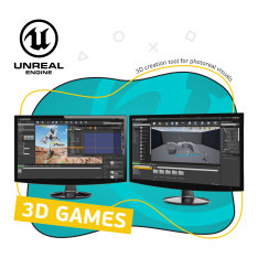 Unreal Engine 4. Игровой движок - КИБЕРшкола программирования для детей, компьютерные курсы для школьников, начинающих и подростков - KIBERone г. Новоуральск