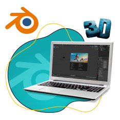 Blender - КИБЕРшкола программирования для детей, компьютерные курсы для школьников, начинающих и подростков - KIBERone г. Новоуральск
