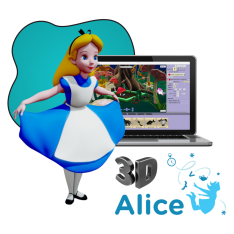 Alice 3d - КИБЕРшкола программирования для детей, компьютерные курсы для школьников, начинающих и подростков - KIBERone г. Новоуральск