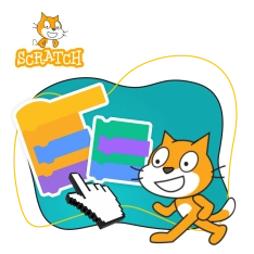 Scratch. Продвинутый уровень – создаём игры, как маленькие разработчики! - КИБЕРшкола программирования для детей, компьютерные курсы для школьников, начинающих и подростков - KIBERone г. Новоуральск