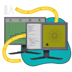 Исполнители чертежник и черепашка - КИБЕРшкола программирования для детей, компьютерные курсы для школьников, начинающих и подростков - KIBERone г. Новоуральск