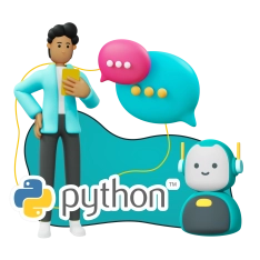 Умный чат-бот на Python на Telegram - КИБЕРшкола программирования для детей, компьютерные курсы для школьников, начинающих и подростков - KIBERone г. Новоуральск