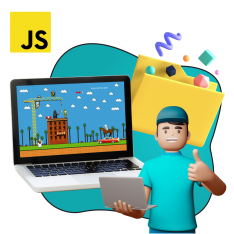 Программирование на JavaScript. Учимся создавать игры! - КИБЕРшкола программирования для детей, компьютерные курсы для школьников, начинающих и подростков - KIBERone г. Новоуральск